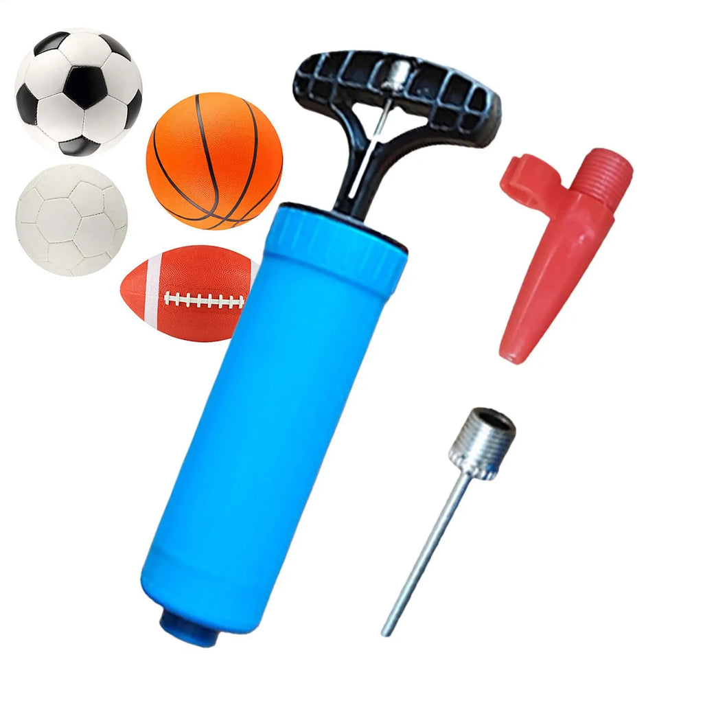 Portable Manual Ball Pump – Basketball, Football & Volleyball Sports Ball Pump QXL
