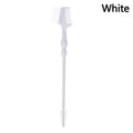 Double-Headed Eyebrow Comb & Eyelash Brush | Dual-End Tool Eyebrow & Lash Brush QXL White