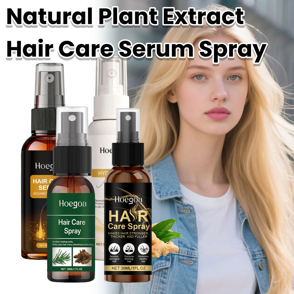 HOEGOA Herbal Hair Density Serum Spray | Scalp & Strength Hair Serum Spray QXL