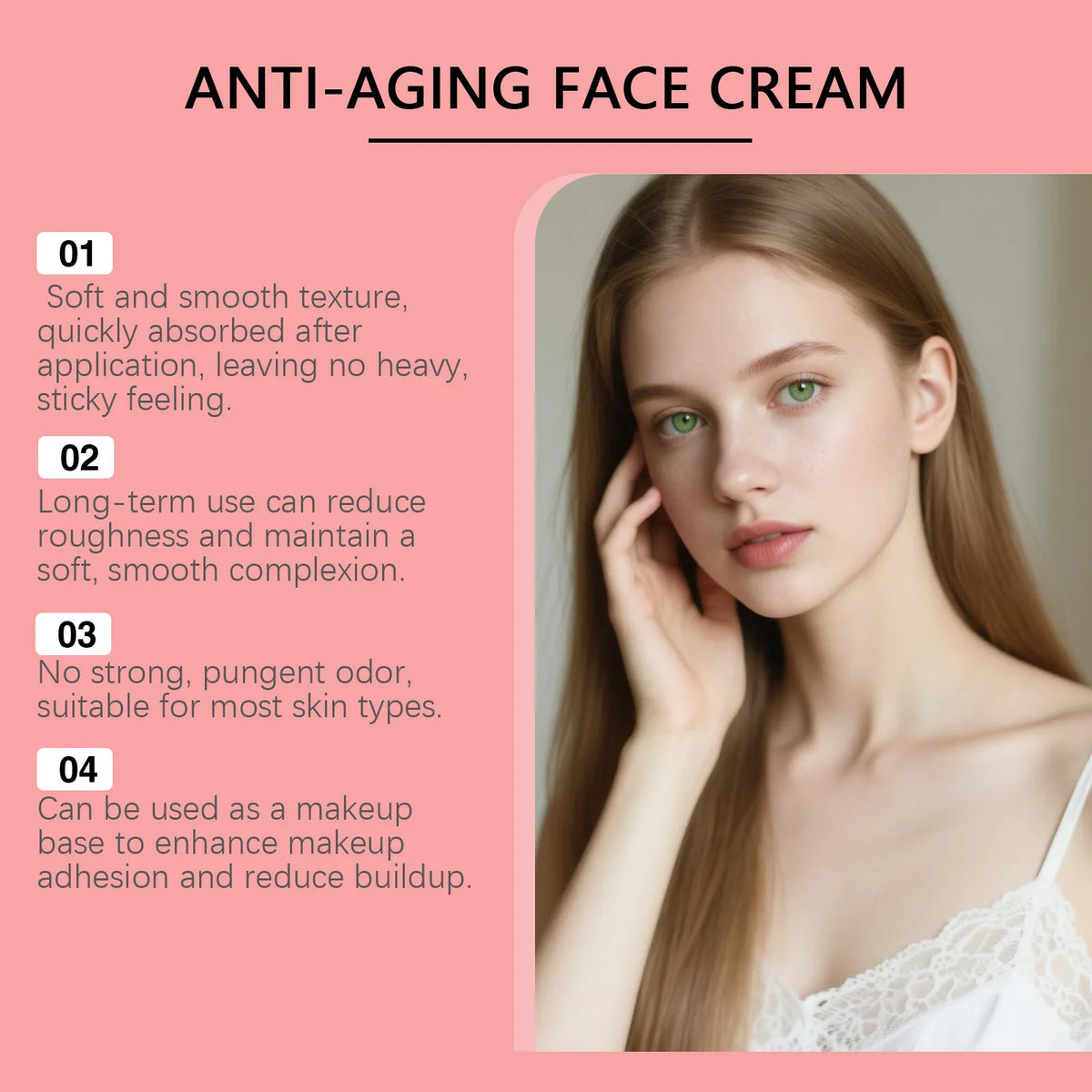 Dragon Blood Retinol Face Cream – Firming & Moisturizing 50g Retinol Facial Cream QXL