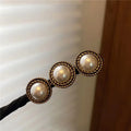 Pearl Flower Clip Bun Twister | Vintage Hair Braider Tool Hair Bun Twister QXL Style 1