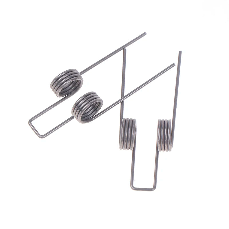 2-Pack Double Torsion Spring 1.1mm Wire 10.5mm OD Steel Torsion Spring QXL