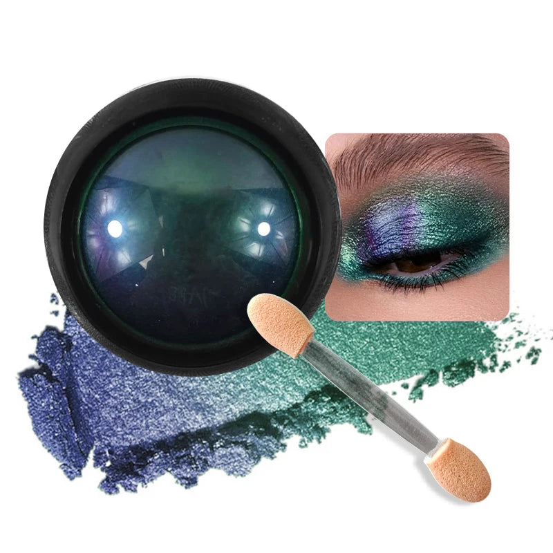 Multi-Chrome Chameleon Eyeshadow Shifting Pigment Powder Holographic Eyeshadow Pigment QXL 01