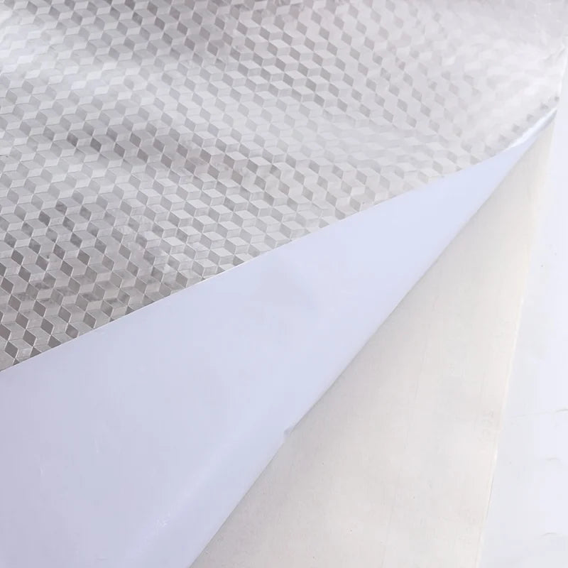 Peel & Stick Kitchen Backsplash Aluminum Foil Contact Paper Backsplash Contact Paper QXL