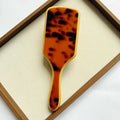 Bamboo Air Cushion Massage Comb | Anti-Static Leopard Print Hair Massage Comb QXL Square