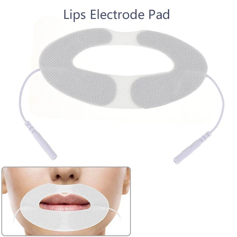Lips Electrode Pad for Face Pulse Massager | Replacement Patch Electrode Replacement Pad QXL Default Title
