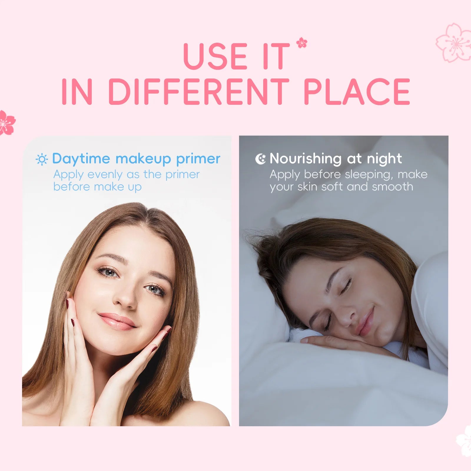 LAIKOU Sakura Hydrating Face Cream | Niacinamide & Vitamin C Hydrating Face Cream QXL