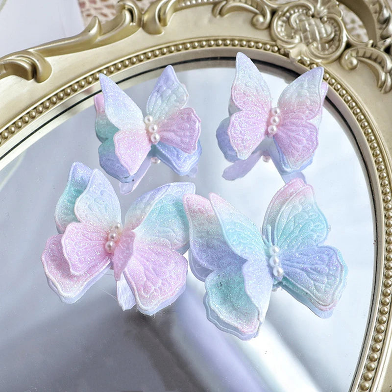 12-Pack Rose Gold Butterfly Birthday Cake Toppers | Party Decor Cake Toppers QXL