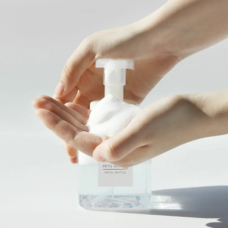 250ml Foam Pump Dispenser Bottle | Refillable Soap Dispenser Foam Pump Dispenser QXL