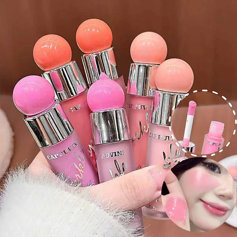 Cappuvini Korean Liquid Blush | Breathable Water-Like Formula Liquid Blush QXL