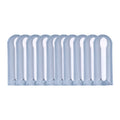 10-Pack Mini Silicone Lip Brush Set | Portable Applicators Lip Applicator Brush QXL Type 1