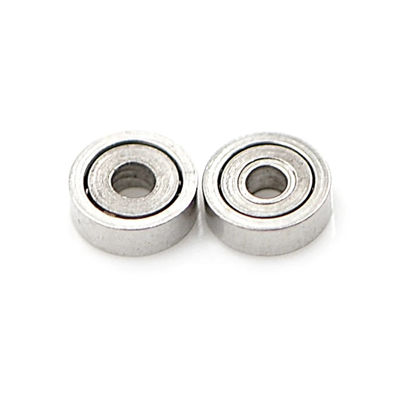 10-Pack 681ZZ Miniature Ball Bearings 1x3x1mm | Metal Open Miniature Ball Bearings QXL