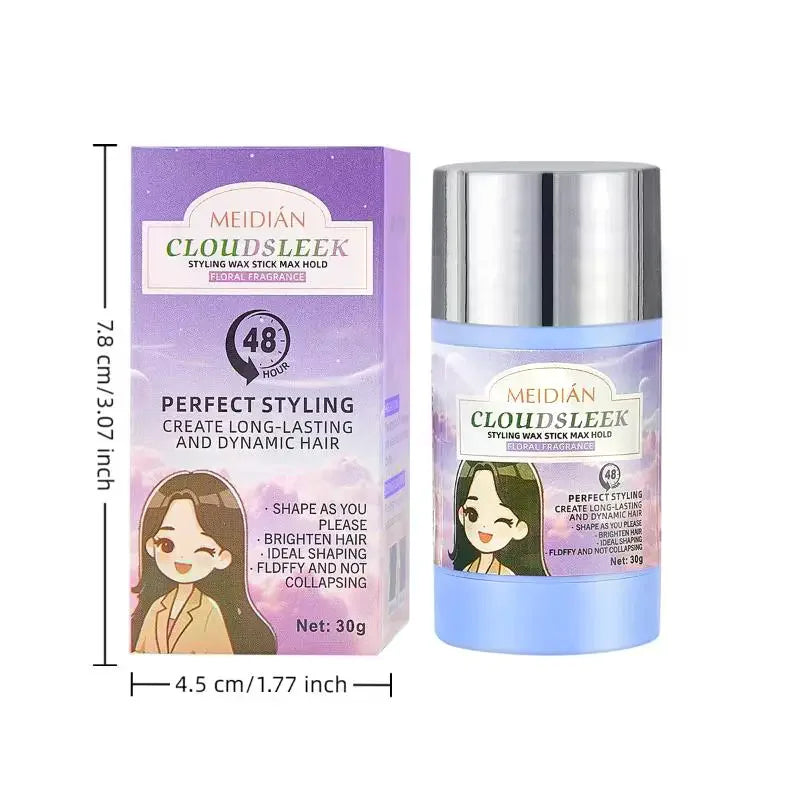 BMPEIC Hair Wax Stick | Anti-Frizz Long-Lasting Styling Hold Hair Wax Stick QXL