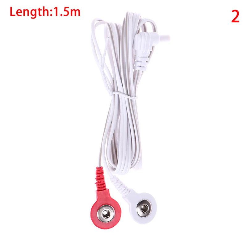 TENS Unit Replacement Lead Wire 2.35mm Jack | 1.5M & 1.8M TENS Electrode Cable QXL N2