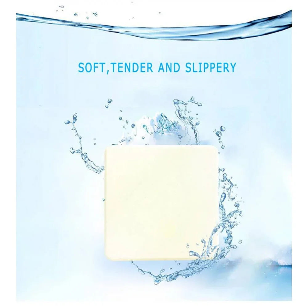 Handmade Sea Salt & Goat Milk Soap Bar 100g | Soft Foam Handmade Soap Bar QXL