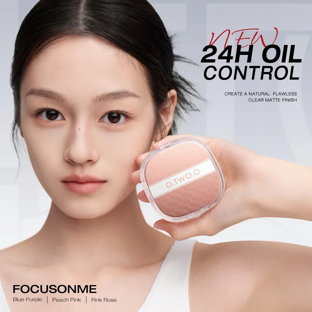O.TWO.O Invisible Pore Setting Powder | Oil Control Matte Finish Loose Setting Powder QXL