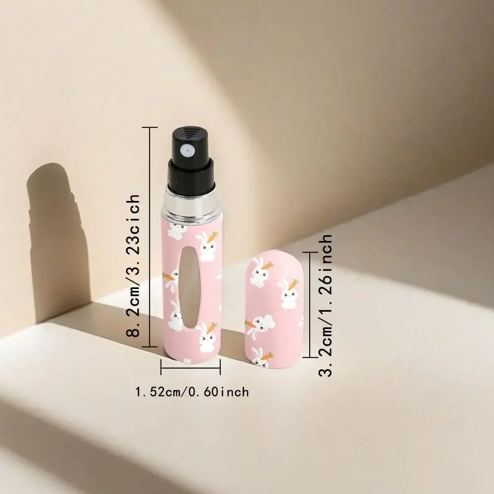 5ml Mini Refillable Perfume Spray Bottle – Leak-Proof Travel Perfume Atomiser QXL