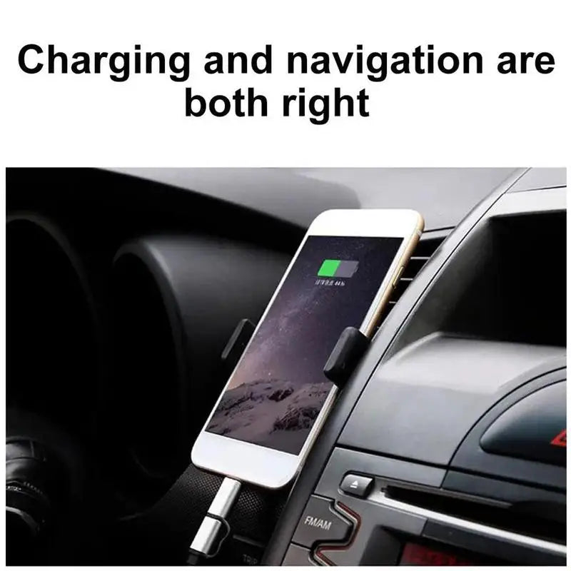 Universal Air Vent Car Phone Holder Mount – iPhone & Samsung Car Phone Mount QXL