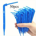 50-Pack 1/8" Blue Dripper Nozzles for Garden Drip Irrigation Drip Irrigation Nozzles QXL 50pcs