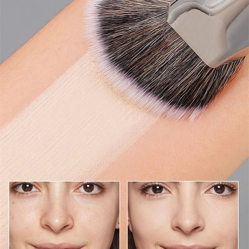 Angled Contour Makeup Brush | Foundation, Blush & Bronzer Contour Makeup Brush QXL