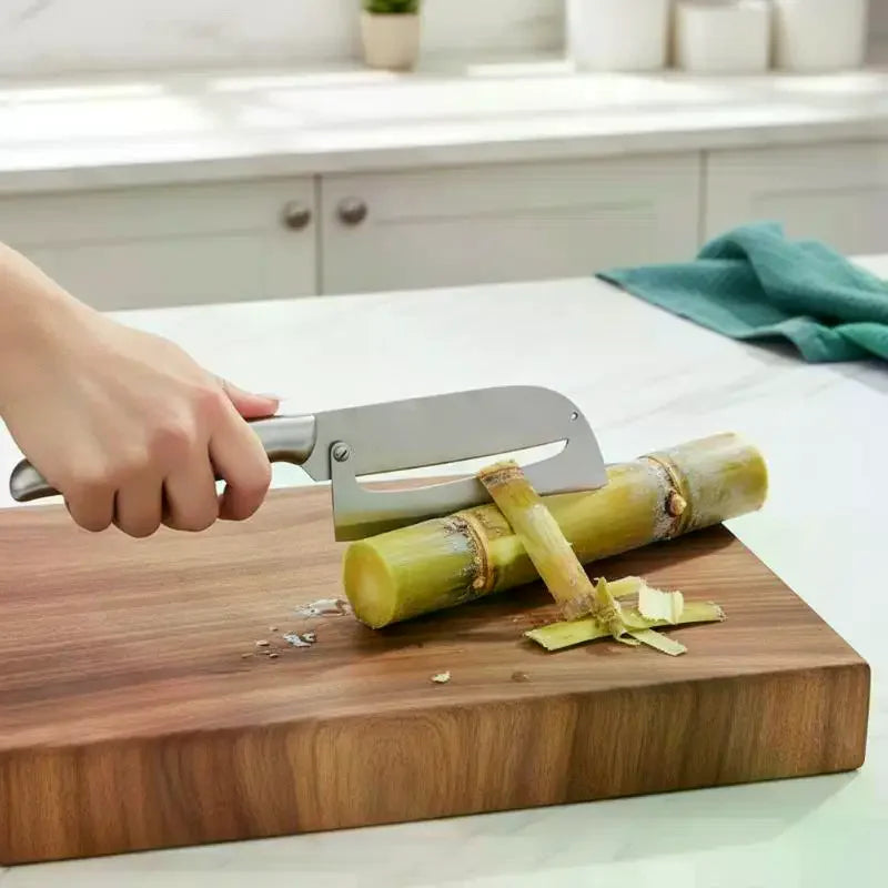 Eelhoe 2-in-1 Stainless Steel Flat Edge Peeler | Kitchen Tool Vegetable Peeler QXL
