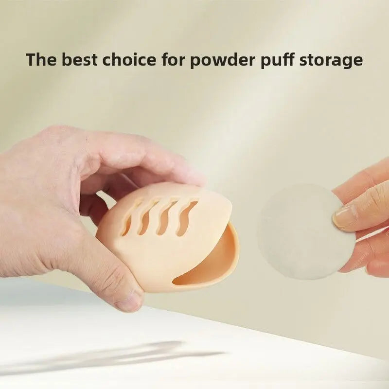 Silicone Makeup Sponge Holder | Beauty Blender Storage Case Makeup Sponge Holder QXL Default Title