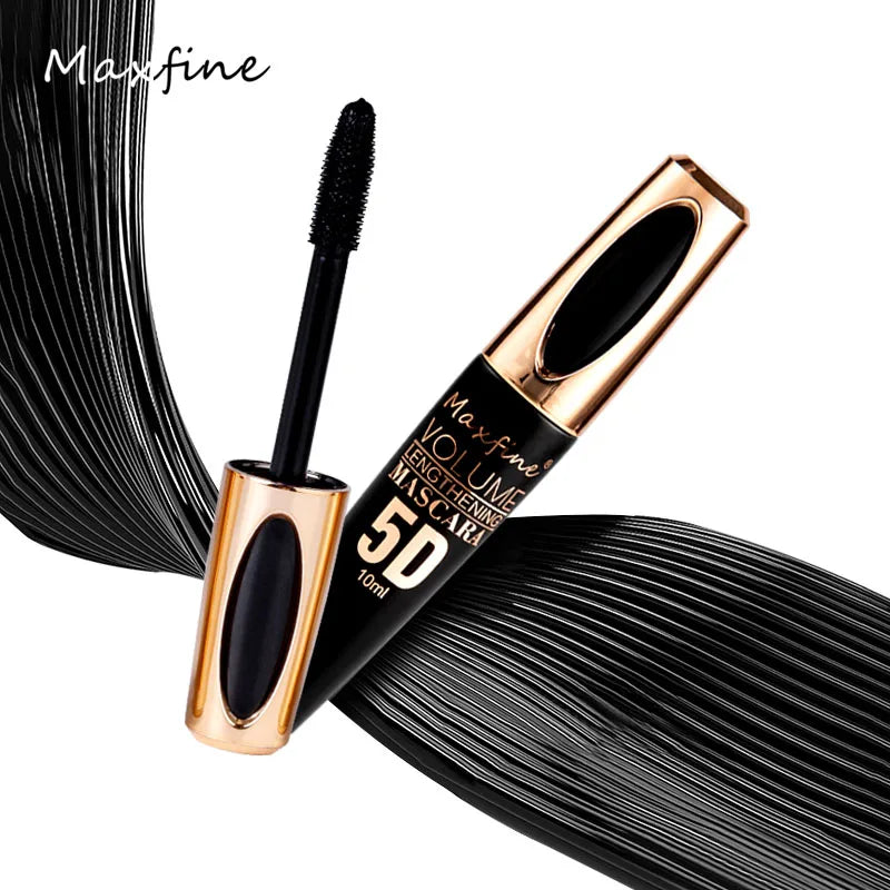 MAXFINE 5D Silk Mascara – Waterproof, Lengthening & Volumizing Waterproof Mascara QXL