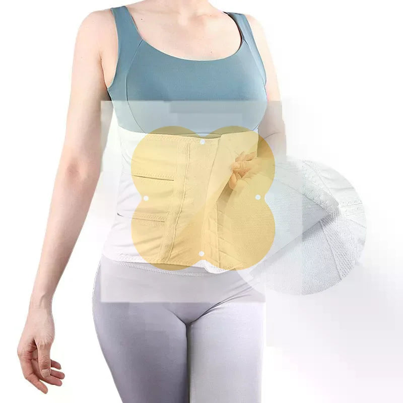 Postpartum Girdle & Belly Wrap | Abdominal Support Binder Postpartum Support Belt QXL