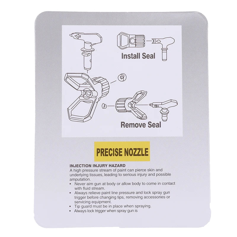 Airless Spray Gun Tip Nozzle | 2–6 Series Wagner Compatible Spray Gun Nozzle QXL