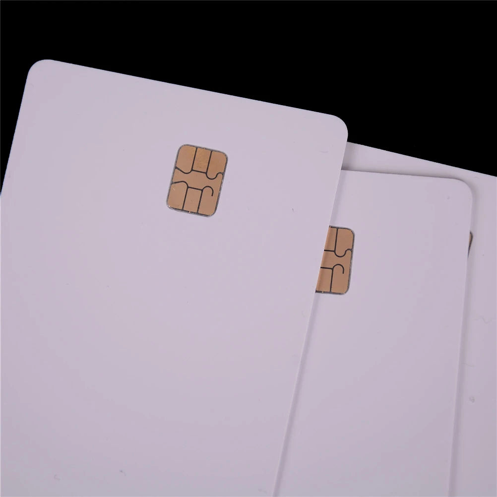 5-Pack SLE4442 Blank Smart Contact IC Cards | ISO PVC Contact IC Smart Card QXL