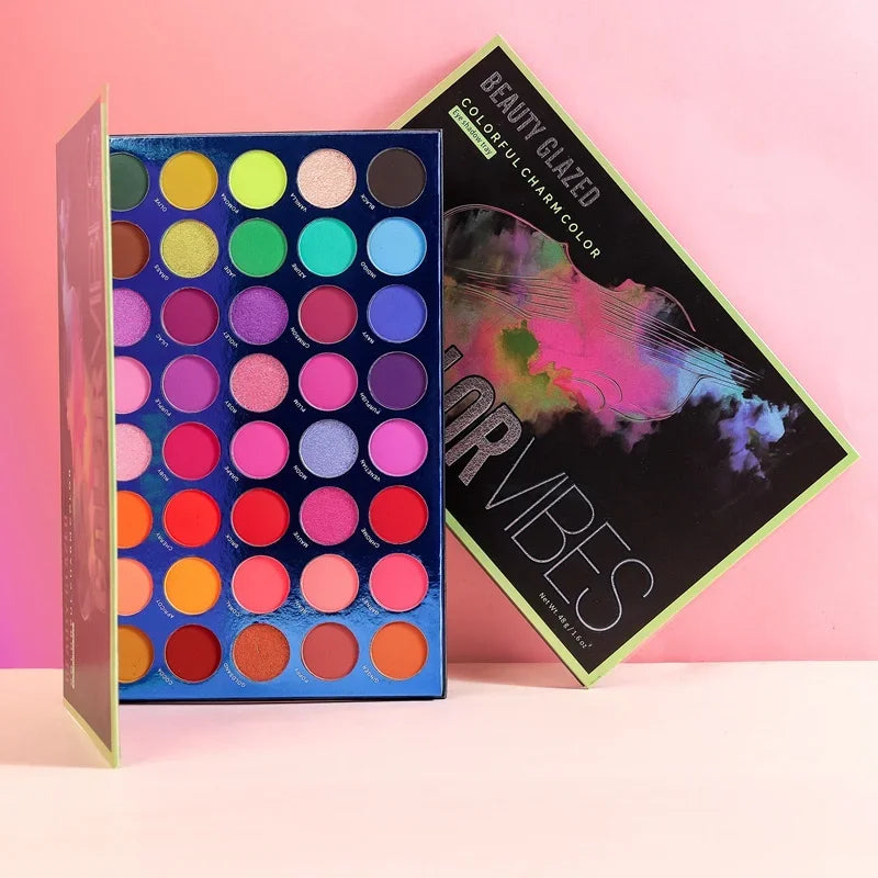 Beauty Glazed 40-Shade Eyeshadow Palette – Shimmer & Matte Eyeshadow Palette QXL
