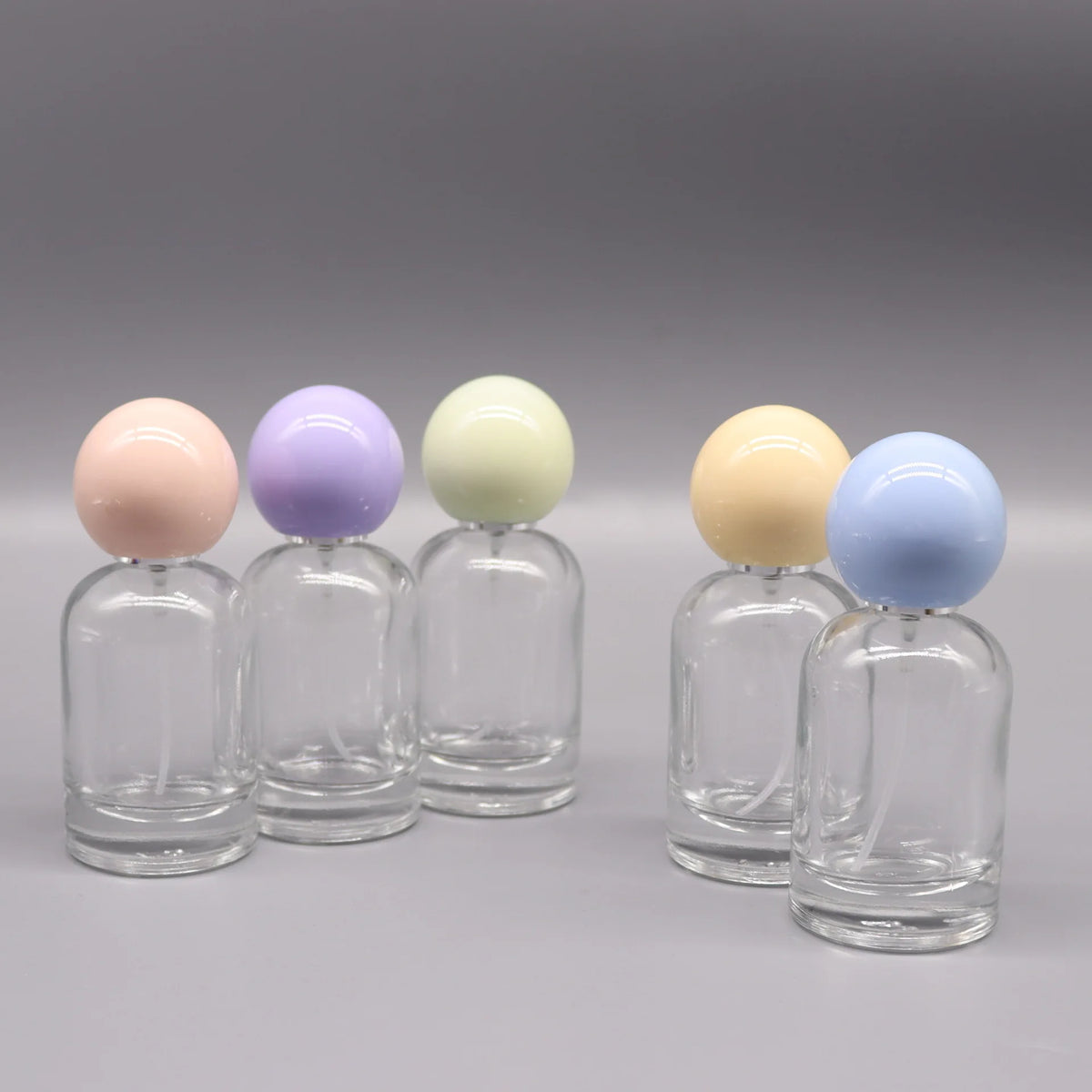 30ml Glass Perfume Spray Bottle | Refillable Atomizer Ball Lid Perfume Atomizer Bottle QXL