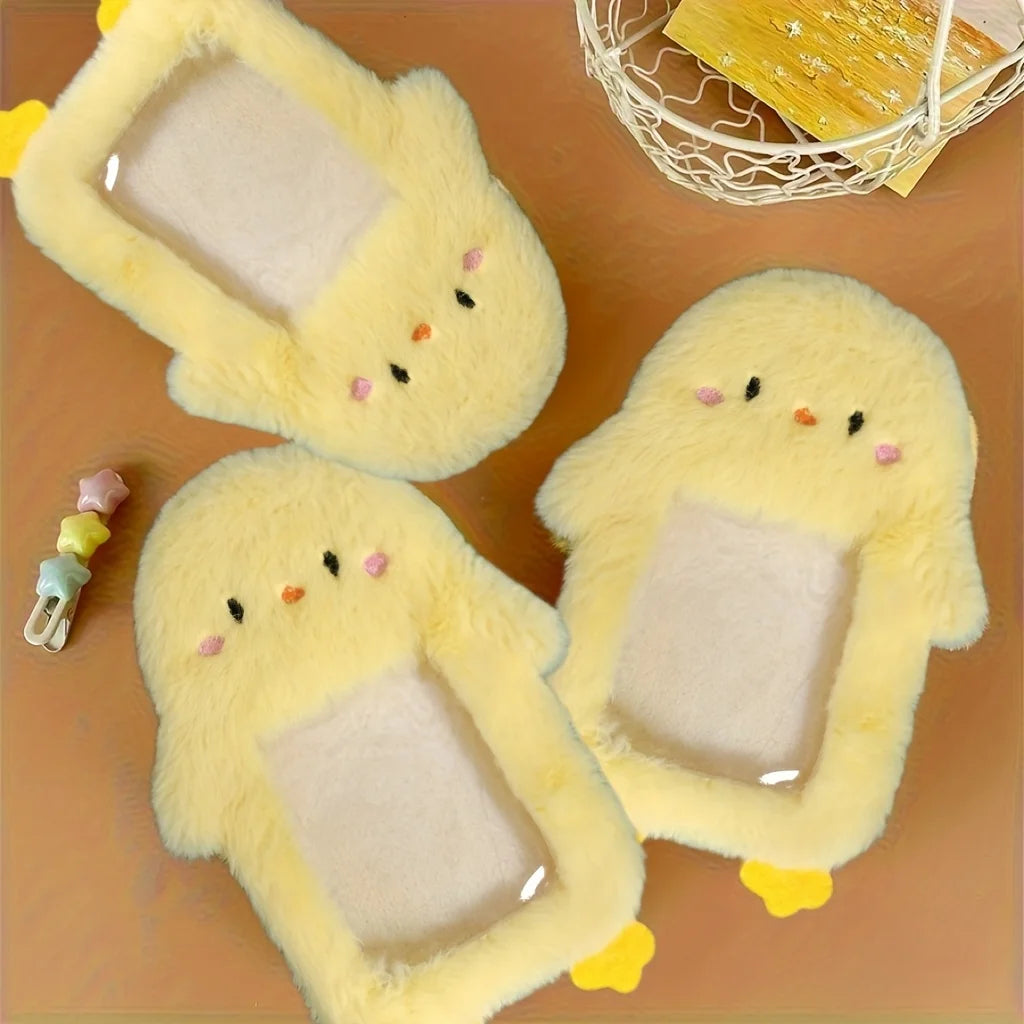 Plush Animal Card Holder | Furry ID & Bus Pass Case Bag Charm Card Holder Charm QXL