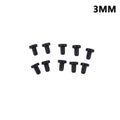 10-Pack Silicone Rubber Hole Plugs 3mm–12mm | Pipe End Caps Rubber Hole Plugs QXL 3mm