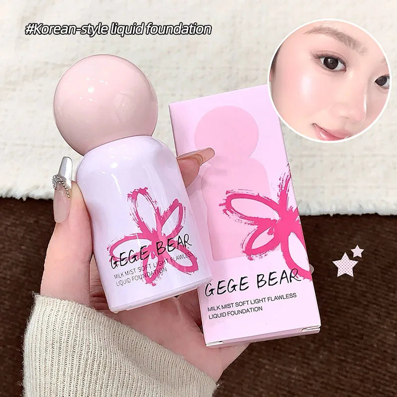 Milk Mist Soft Glow Foundation – Oil Control Concealer 30ml Liquid Foundation QXL