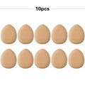 Mini Finger Puff Sponge Makeup Applicator Set – 3 or 10 Pcs Makeup Sponge Applicator QXL M64 10Pcs Skin