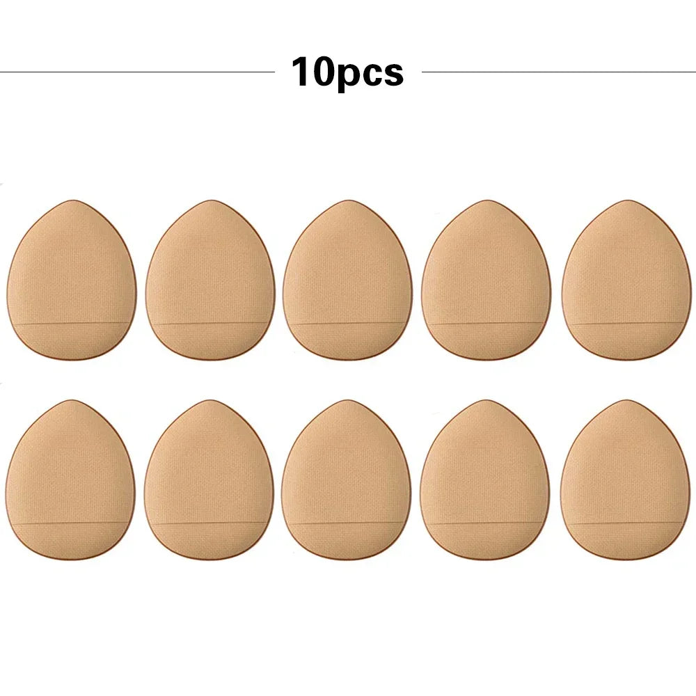 Mini Finger Puff Sponge Makeup Applicator Set – 3 or 10 Pcs Makeup Sponge Applicator QXL M64 10Pcs Skin