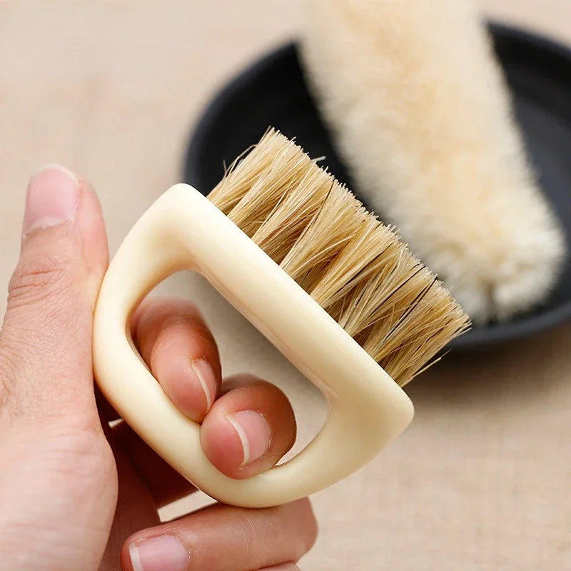 Men's Wild Boar Bristle Shaving Brush – ABS Handle Men's Shaving Brush QXL