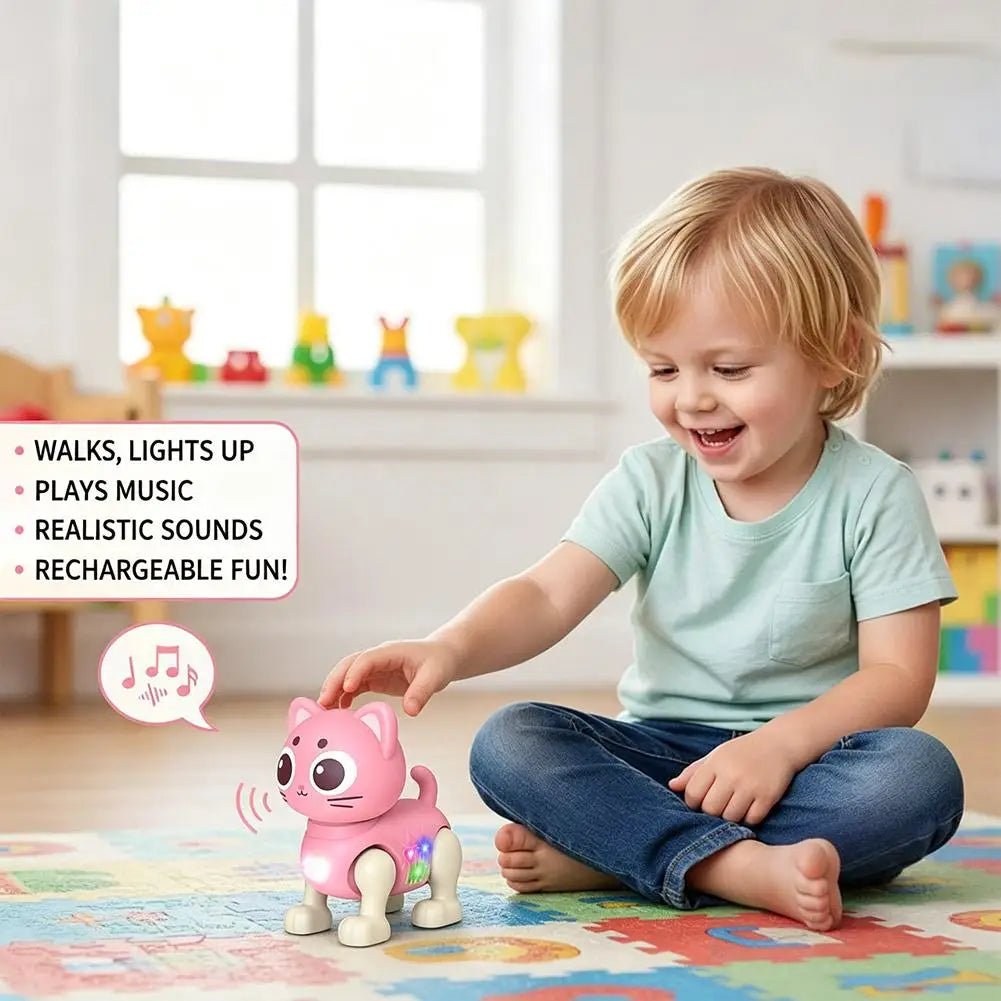 DIY RC Robot Dog Kit – STEM Building Toy for Kids & Teens RC Robot Kit QXL