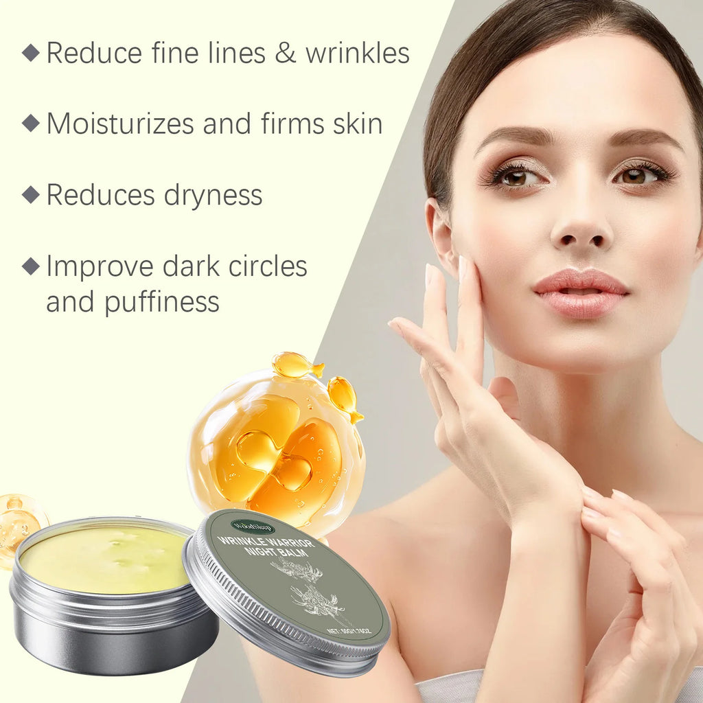 WOODSLEEP 6-in-1 Day Balm Face Cream | Firming & Brightening 50g Anti-Aging Face Cream QXL