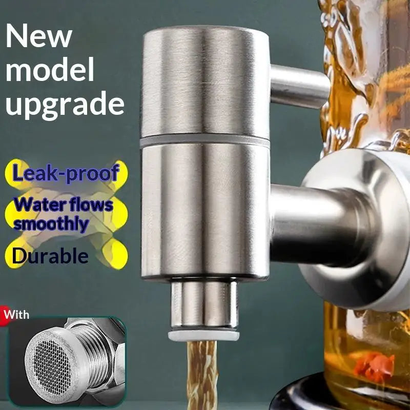 304 Stainless Steel Beverage Dispenser Faucet Valve Spigot Dispenser Faucet Valve QXL