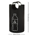 82L Foldable Recycling Bag | Large Bottle Storage Bin Recycling Storage Bag QXL 1pcs