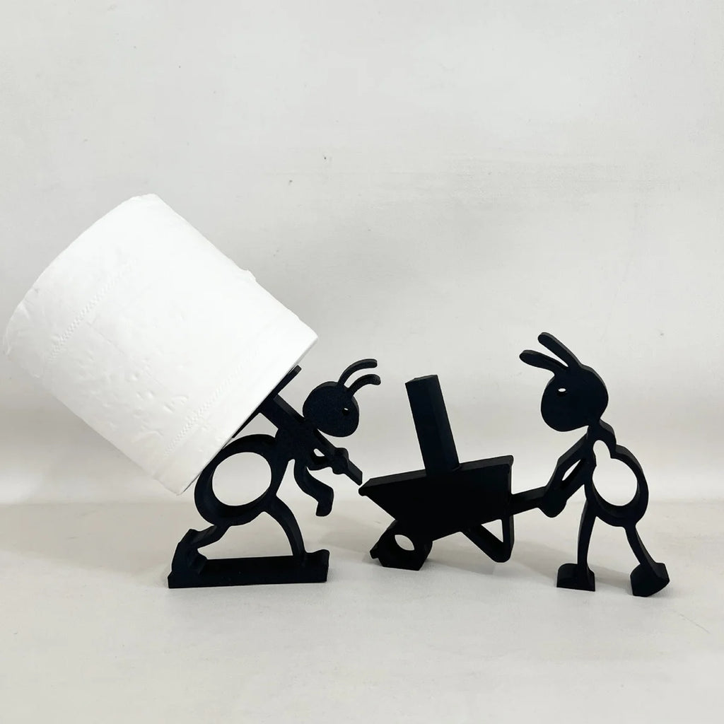 Cute Ant Cart Toilet Paper Holder | Novelty Home Décor Novelty Paper Holder QXL