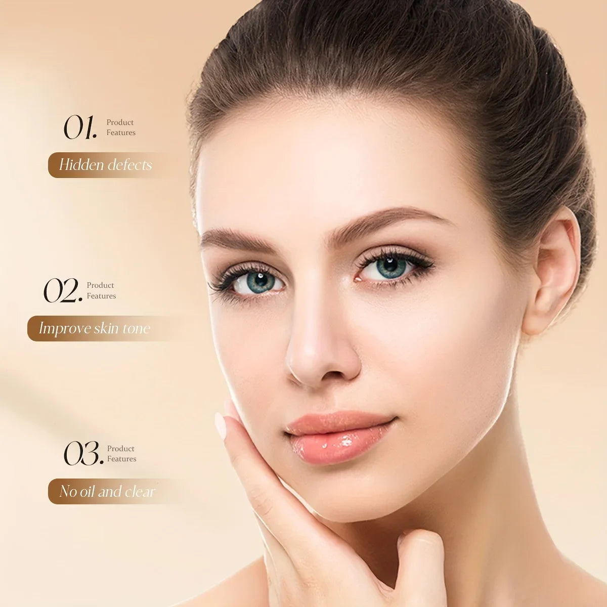 Natural Concealer Pen – Under Eye & Blemish Coverage Stick Concealer Stick QXL