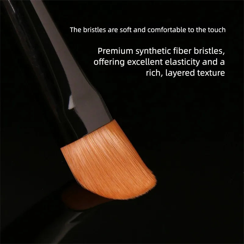 D61 Flat Head Powder & Cream Makeup Brush – Soft Bristle Makeup Brush QXL