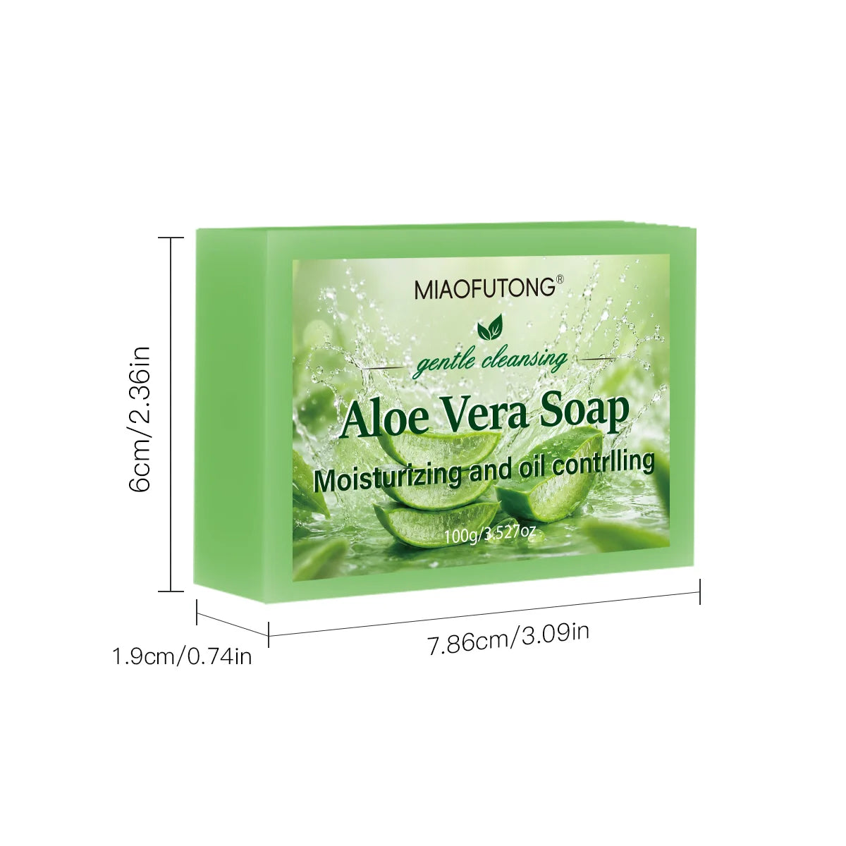 Aloe Vera Glycerin Bar Soap – Moisturizing Body Cleanser Moisturizing Bar Soap QXL