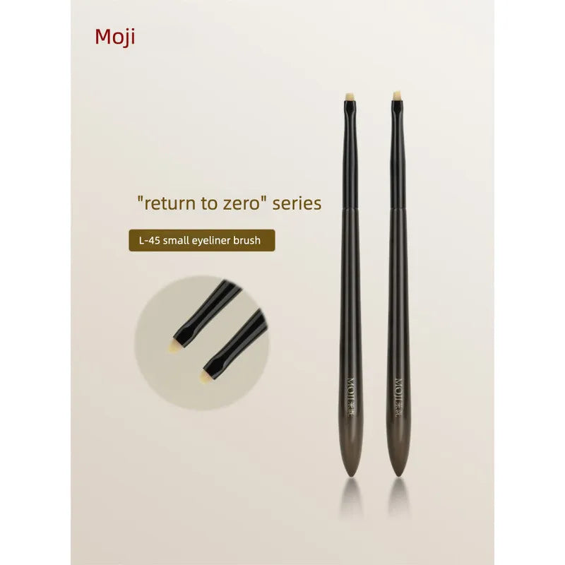 Ultra-Fine Angled Eyeliner Brush | Flat Head Detail Brush Eyeliner Brush QXL