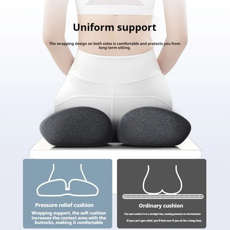 U-Shape Memory Foam Seat Cushion | Coccyx & Tailbone Support Memory Foam Seat Cushion QXL