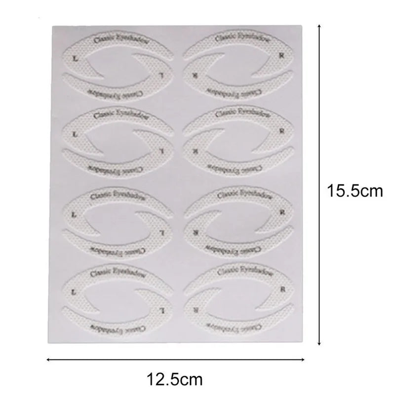 Eyebrow & Eyeshadow Stencil Set | Eyeliner Shaping Guide Eyebrow Stencil Set QXL