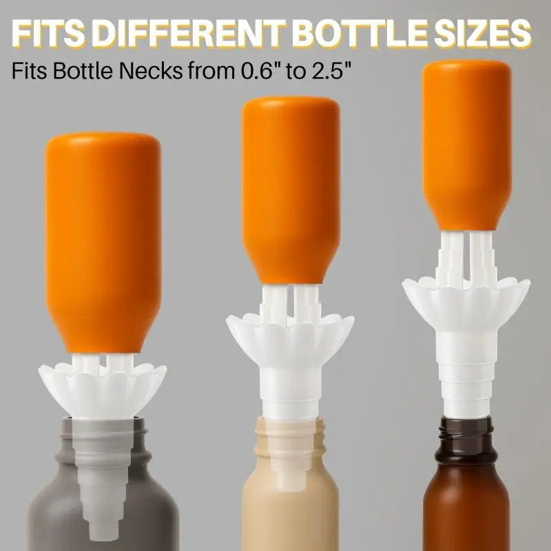 Reusable Bottle Liquid Transfer Connector & Funnel Adapter Bottle Transfer Funnel QXL